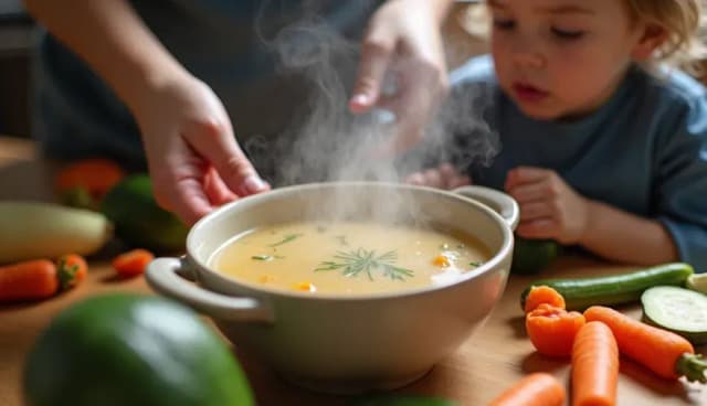 Co na obiad przy anginie? Lekkie dania, które nie podrażnią gardła